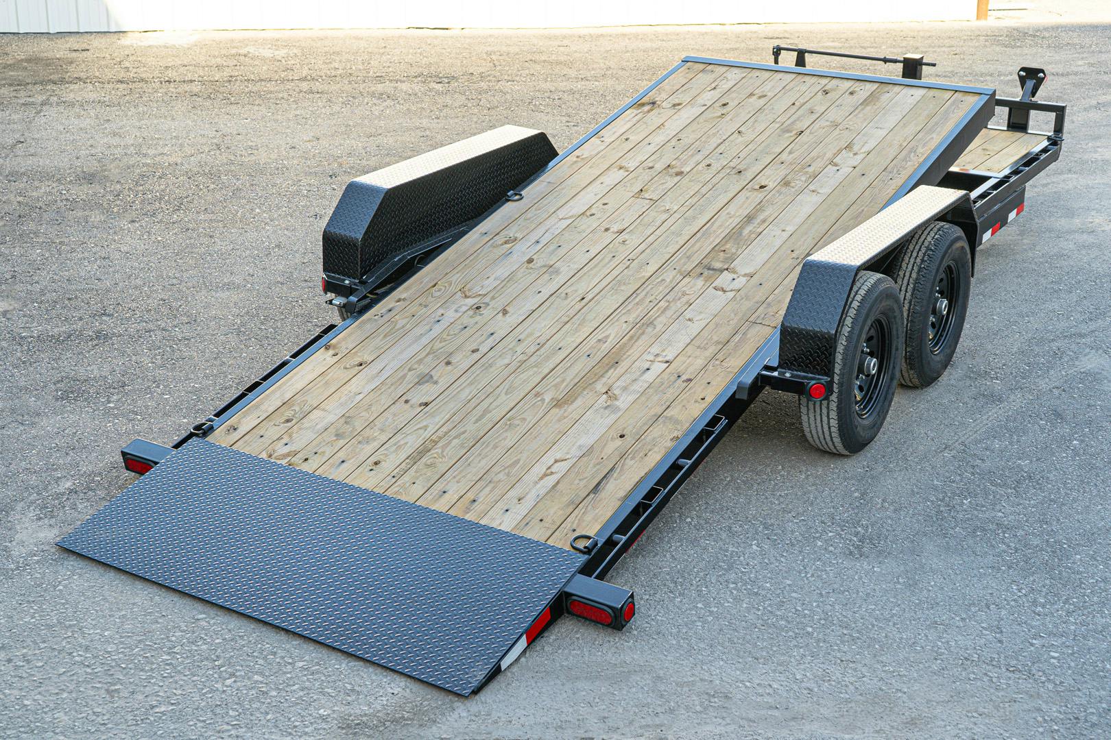 PJ Trailers 20'x82" 6" Channel Equipment Gravity Tilt Trailer (T6) - Stock #90031 - Image 15 of 18