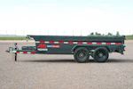 ARC Trailers 14'x83" Scissor Lift Dump w/ 2ft Sides (BDZ) Stock #90037 - Thumbnail 2