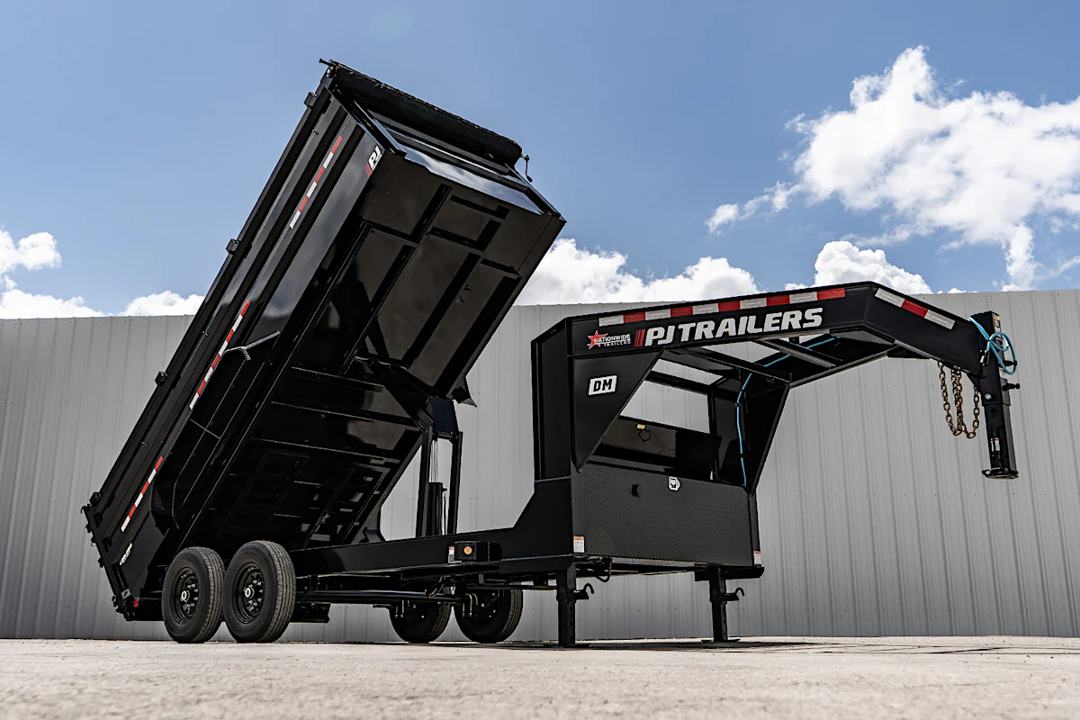 PJ Trailers 16'x83" Low Pro High Side Dump Trailer w/ 4' Sides (DM) - Stock #90041 - Image 6 of 34 PJ Trailers 16'x83" Low Pro High Side Dump Trailer w/ 4' Sides (DM) - Stock #90041 - Image 6 of 34