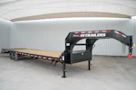 PJ Trailers 32'x102" Gooseneck Low Pro Flatbed Trailer w/ Singles (LS) Stock #90042 - Thumbnail 2