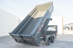 PJ Trailers 16'x83" Gooseneck HD Low Pro Dump Trailer w/ 3' Sides (DE) Stock #90043 - Thumbnail 29