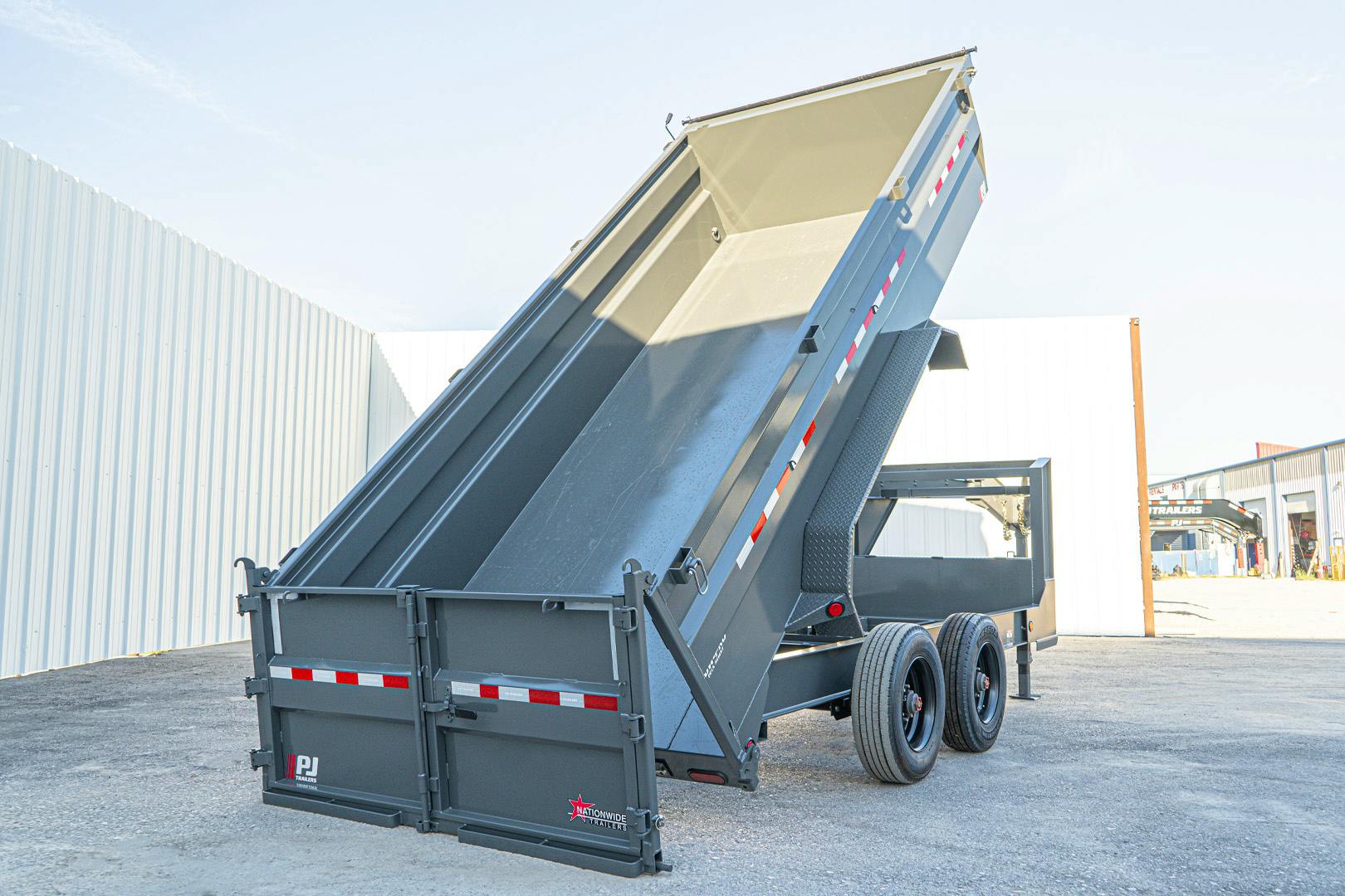 PJ Trailers 16'x83" Gooseneck HD Low Pro Dump Trailer w/ 3' Sides (DE) - Stock #90043 - Image 30 of 32