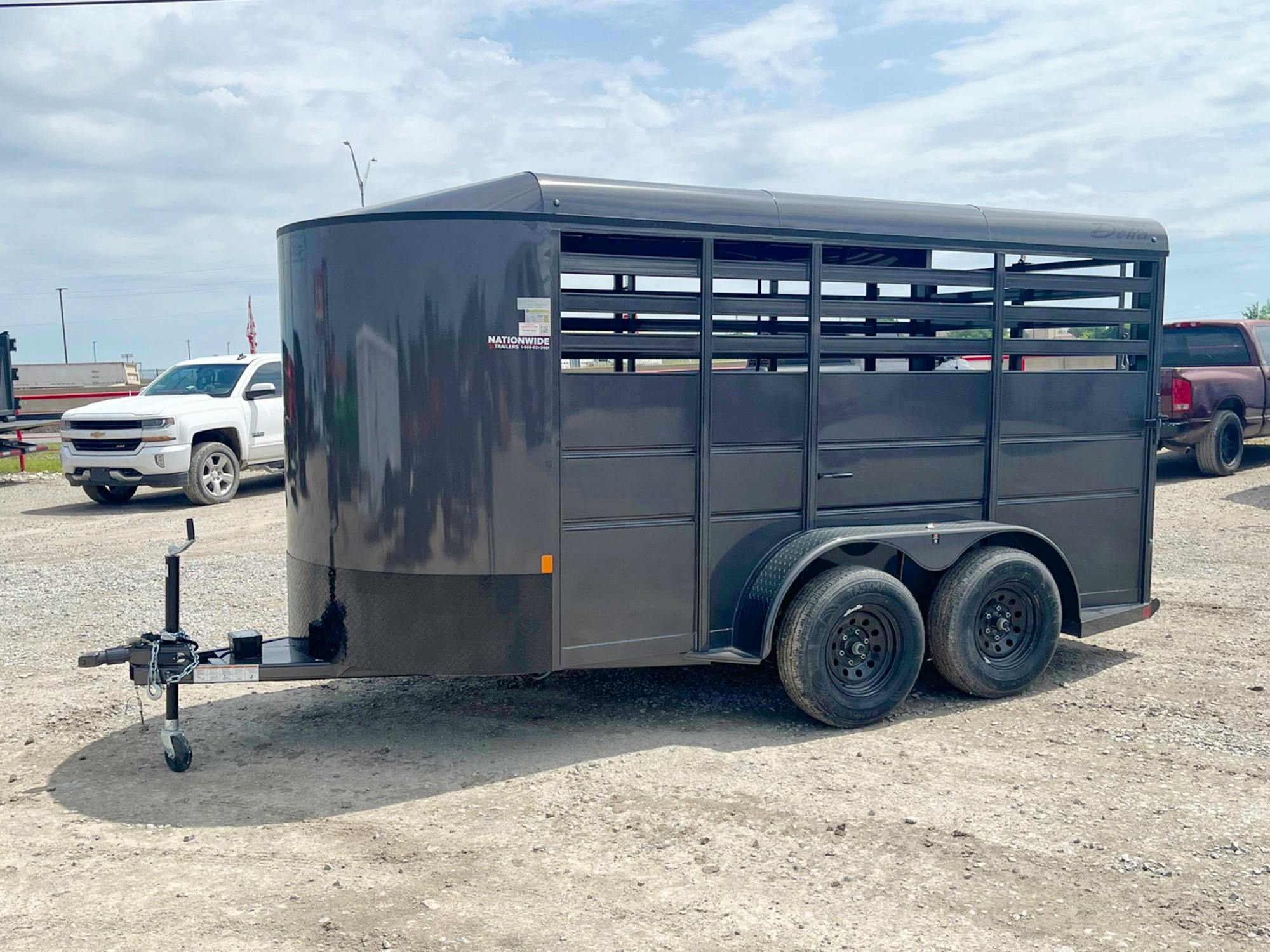 Delta 14' Livestock Trailer (500 ES)