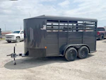 Delta 14' Livestock Trailer (500 ES) Stock #90044 - Thumbnail 1
