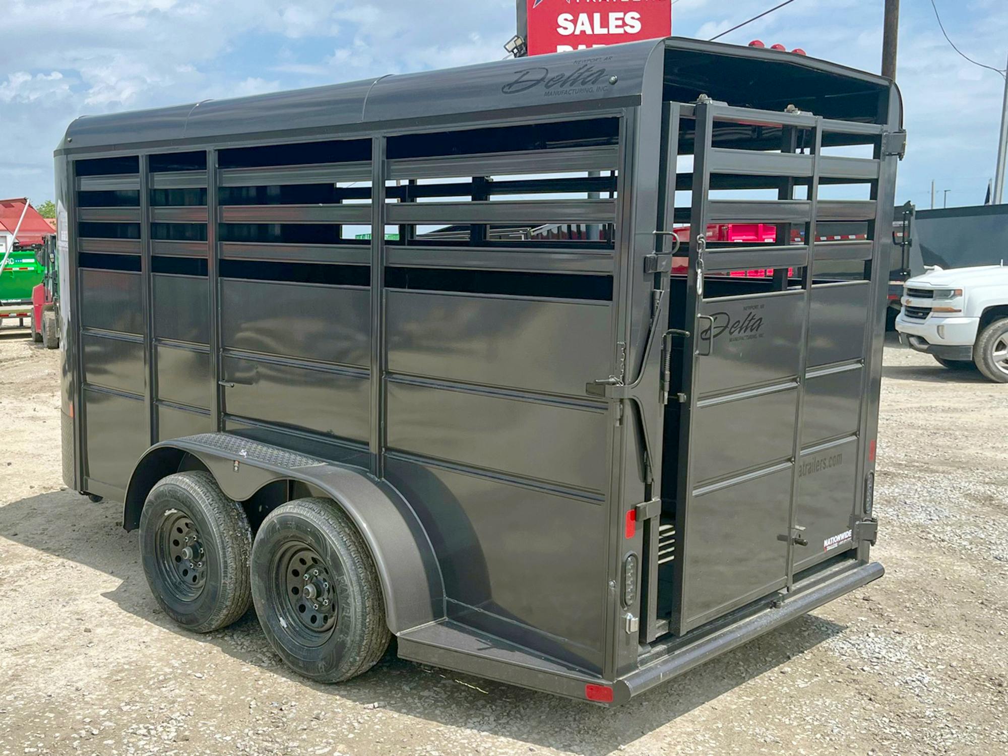 Delta 14' Livestock Trailer (500 ES)