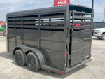Delta 14' Livestock Trailer (500 ES) Stock #90044 - Thumbnail 2