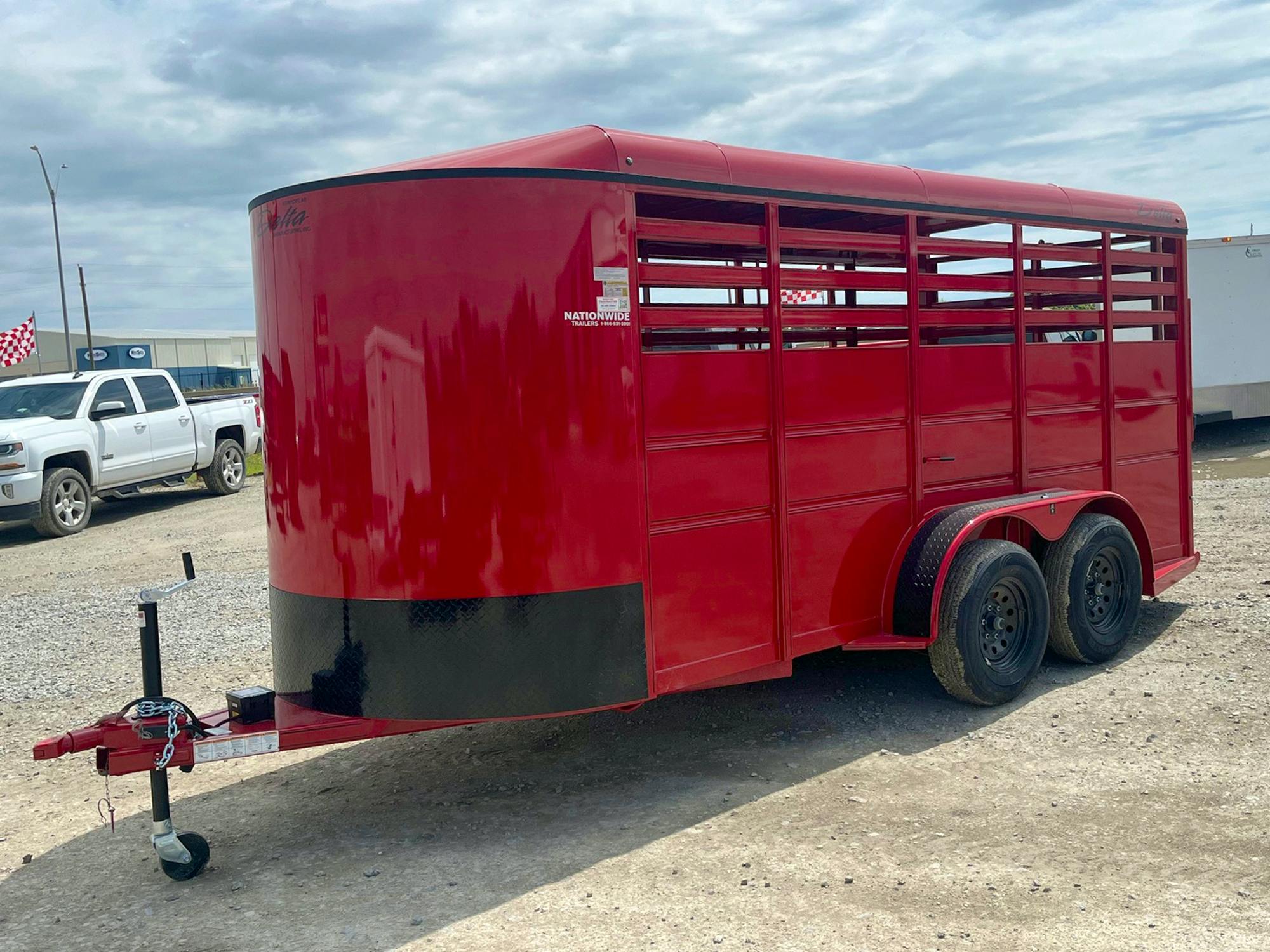 Delta 16' Livestock Trailer (500 ES)