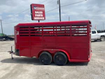 Delta 16' Livestock Trailer (500 ES) Stock #90045 - Thumbnail 2
