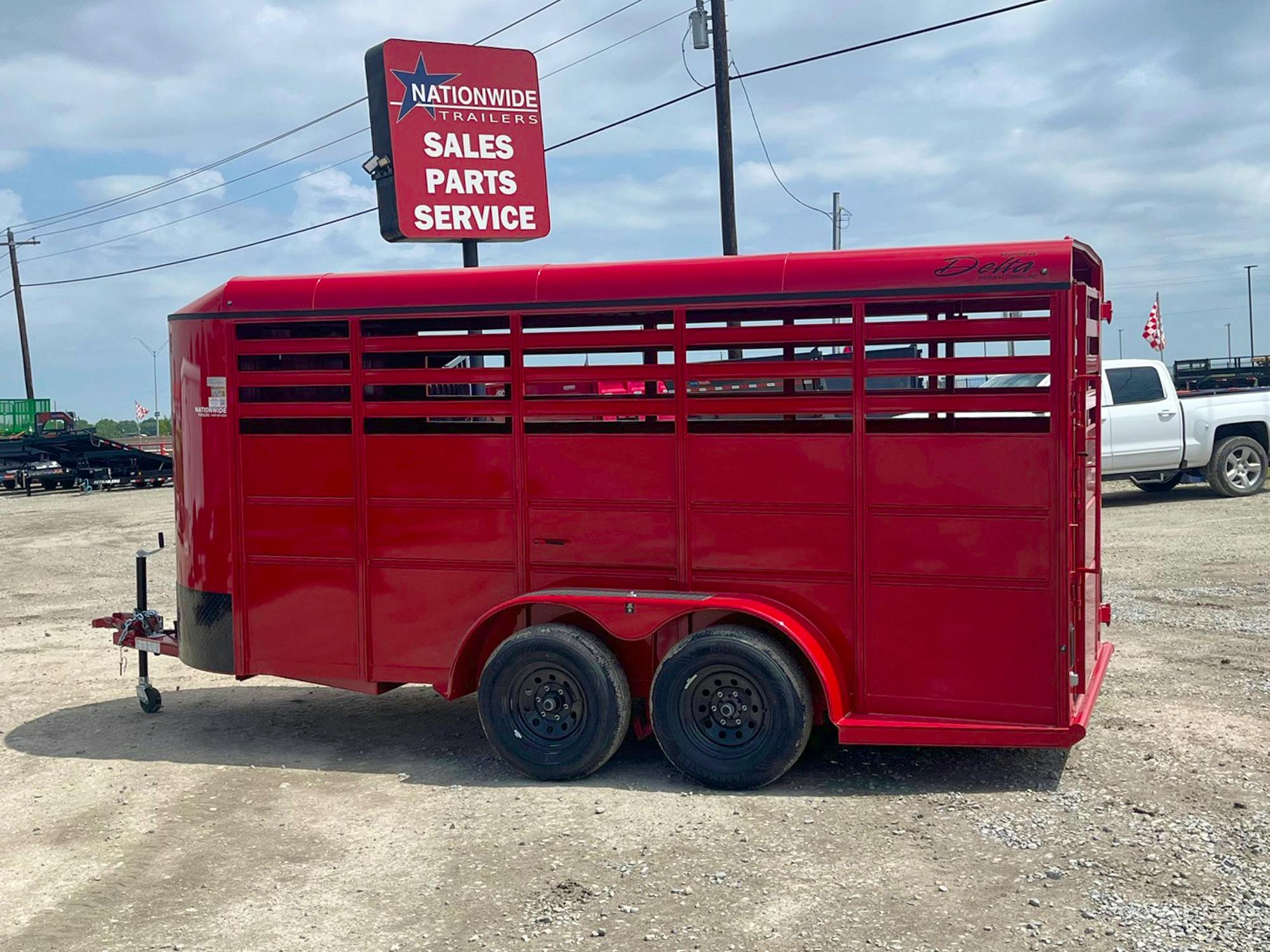 Delta 16' Livestock Trailer (500 ES)