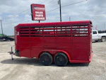 Delta 16' Livestock Trailer (500 ES) Stock #90045 - Thumbnail 2