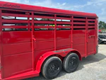 Delta 16' Livestock Trailer (500 ES) Stock #90045 - Thumbnail 4