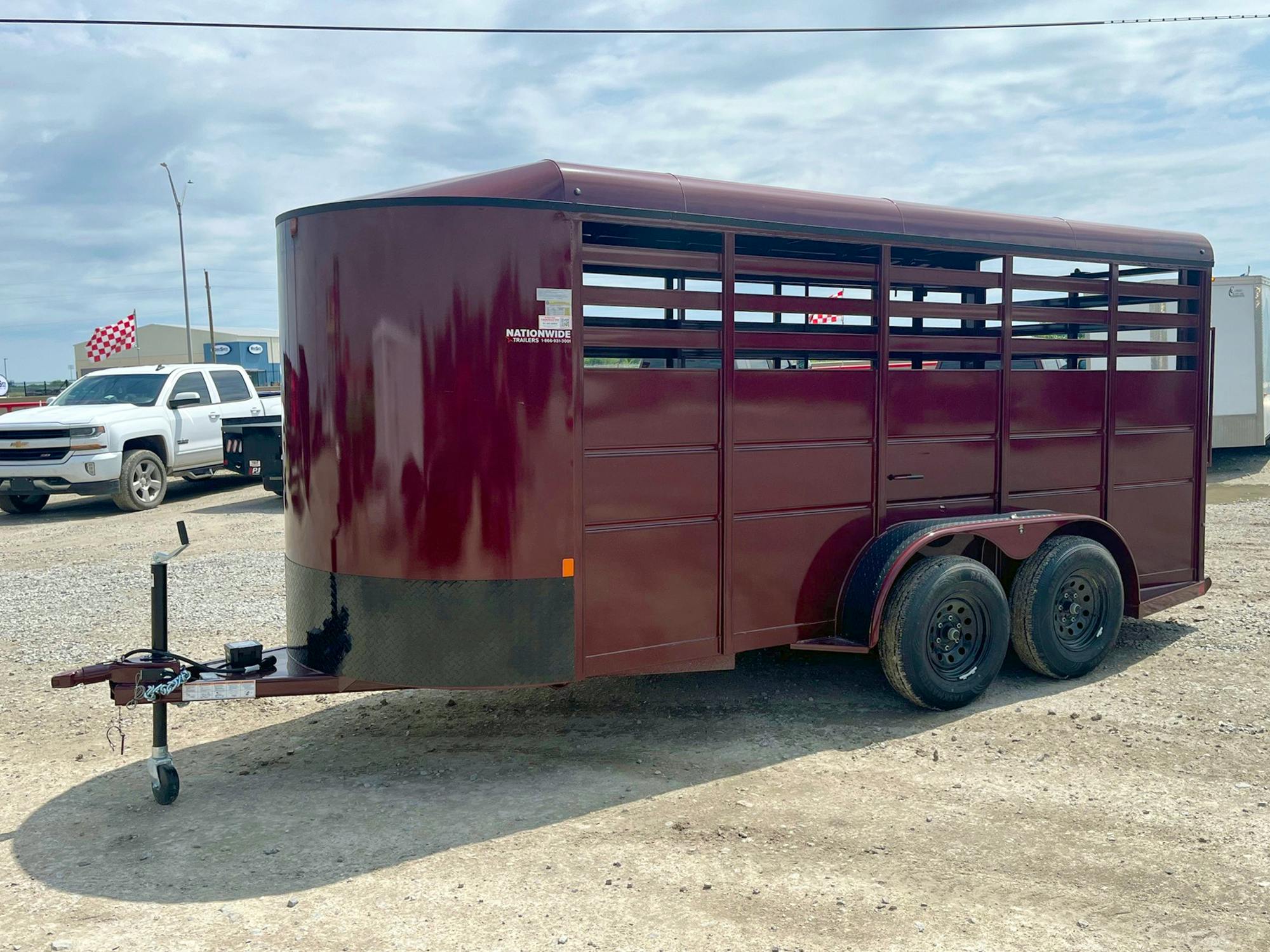Delta 16' Livestock Trailer (500 ES)