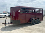 Delta 16' Livestock Trailer (500 ES) Stock #90046 - Thumbnail 2