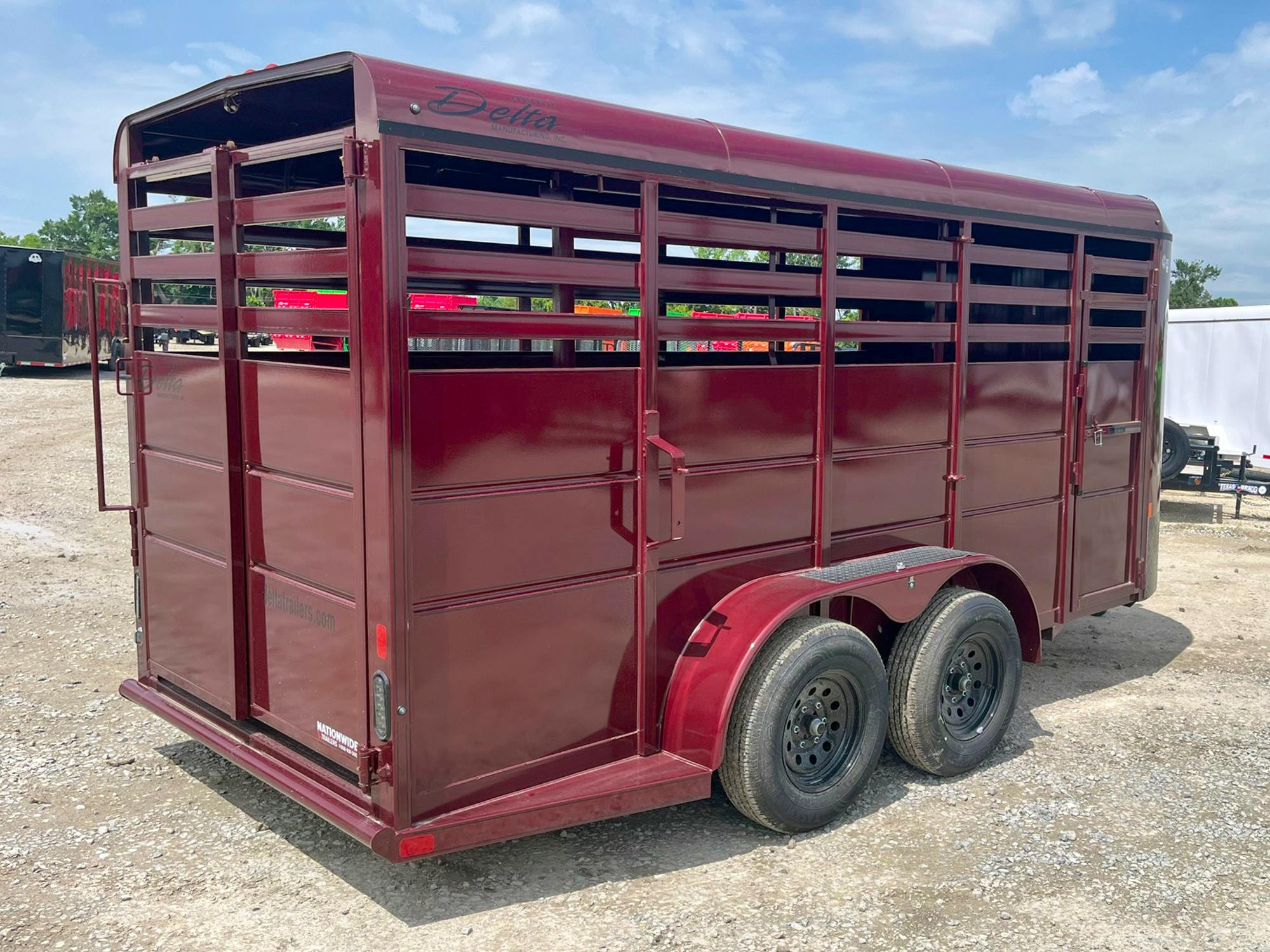 Delta 16' Livestock Trailer (500 ES)