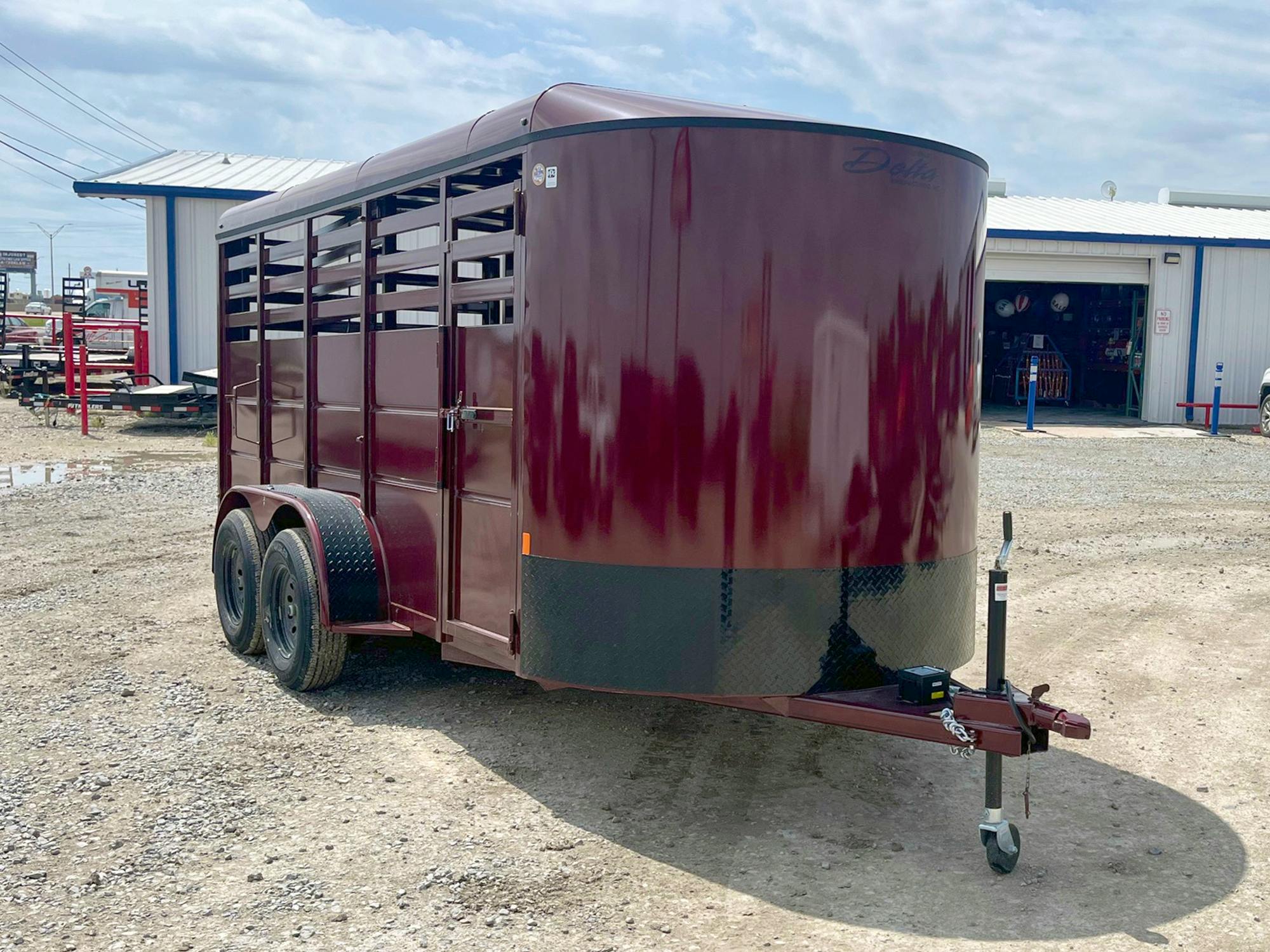 Delta 16' Livestock Trailer (500 ES) - Stock #90046 - Image 1 of 7