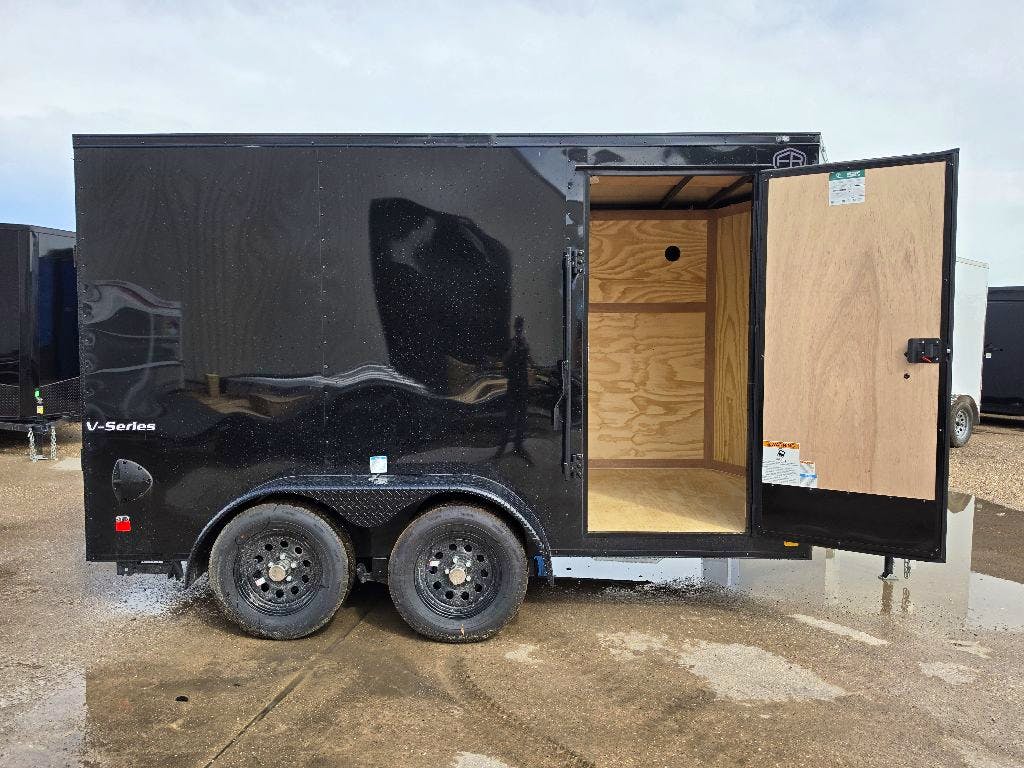 Continental Cargo 6'x12' Enclosed Cargo Trailer w/ Rear Ramp Door (V-Series) - Stock #90058 - Image 2 of 8