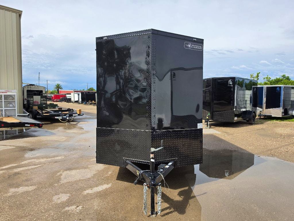 Continental Cargo 6'x12' Enclosed Cargo Trailer w/ Rear Ramp Door (V-Series) - Stock #90058 - Image 8 of 8