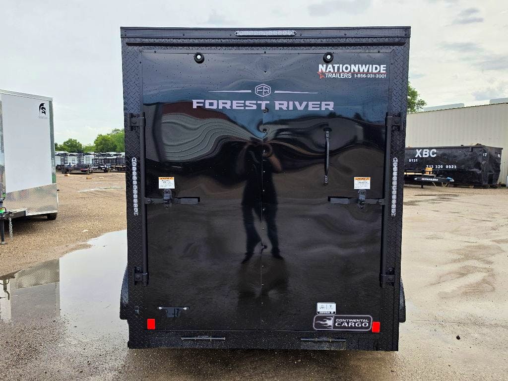 Continental Cargo 6'x12' Enclosed Cargo Trailer w/ Rear Ramp Door (V-Series) - Stock #90058 - Image 5 of 8