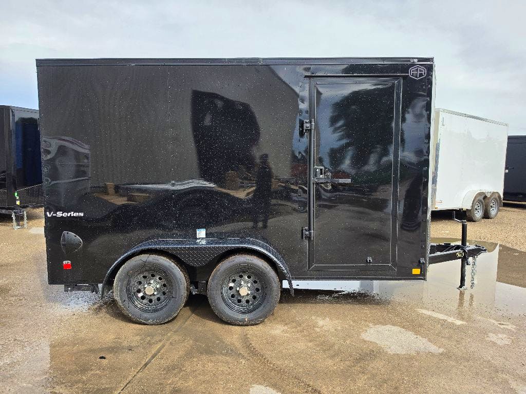 Continental Cargo 6'x12' Enclosed Cargo Trailer w/ Rear Ramp Door (V-Series) - Stock #90058 - Image 3 of 8