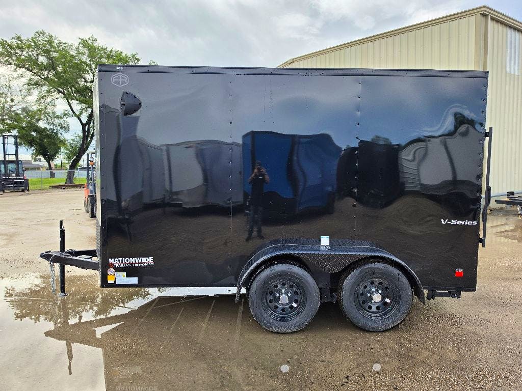 Continental Cargo 6'x12' Enclosed Cargo Trailer w/ Rear Ramp Door (V-Series) - Stock #90058 - Image 6 of 8