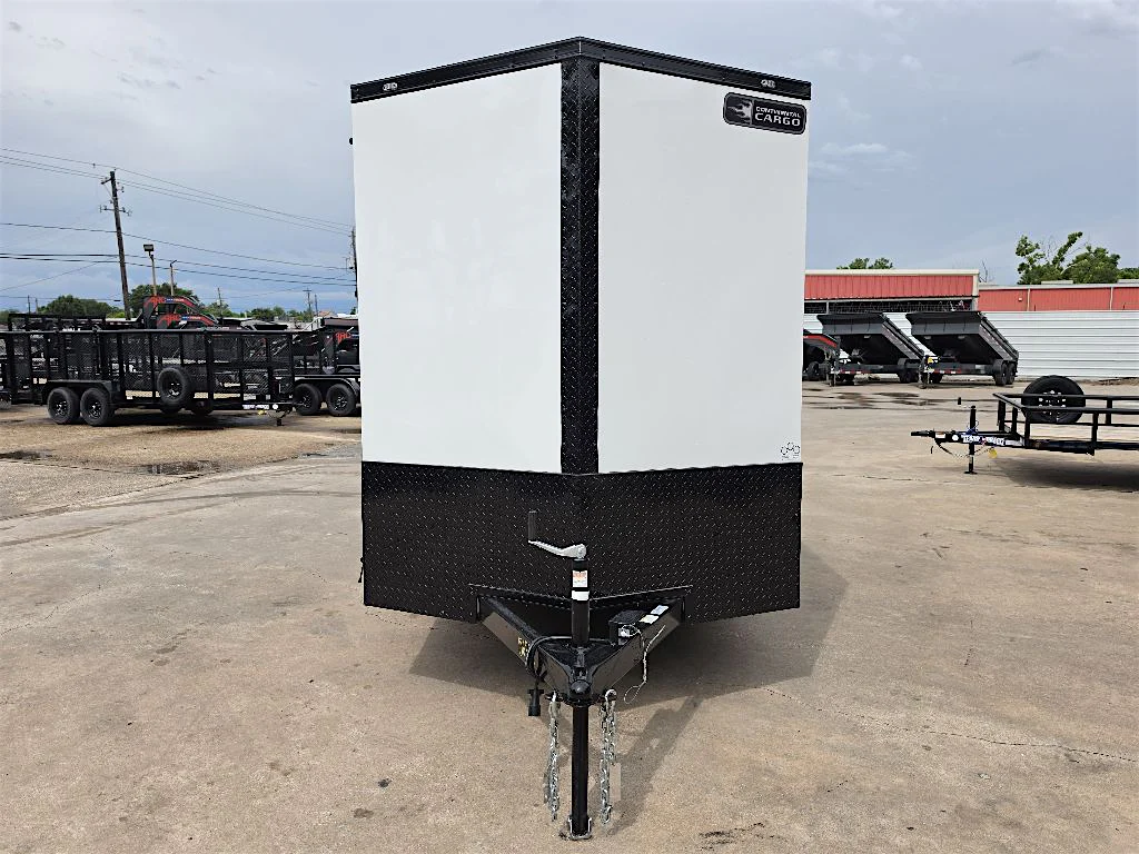 Continental Cargo 6'x12' Enclosed Cargo Trailer w/ Rear Ramp Door (V-Series) - Stock #90059 - Image 2 of 8 Continental Cargo 6'x12' Enclosed Cargo Trailer w/ Rear Ramp Door (V-Series) - Stock #90059 - Image 2 of 8