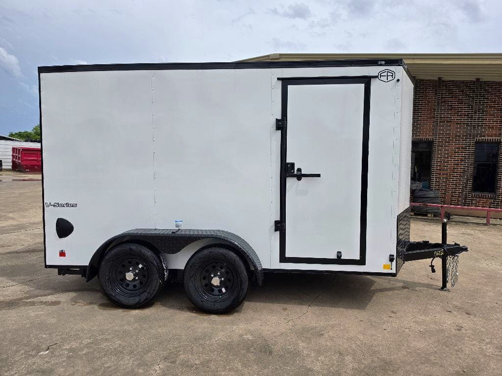 Continental Cargo 6'x12' Enclosed Cargo Trailer w/ Rear Ramp Door (V-Series) - Stock #90059 - Image 4 of 8
