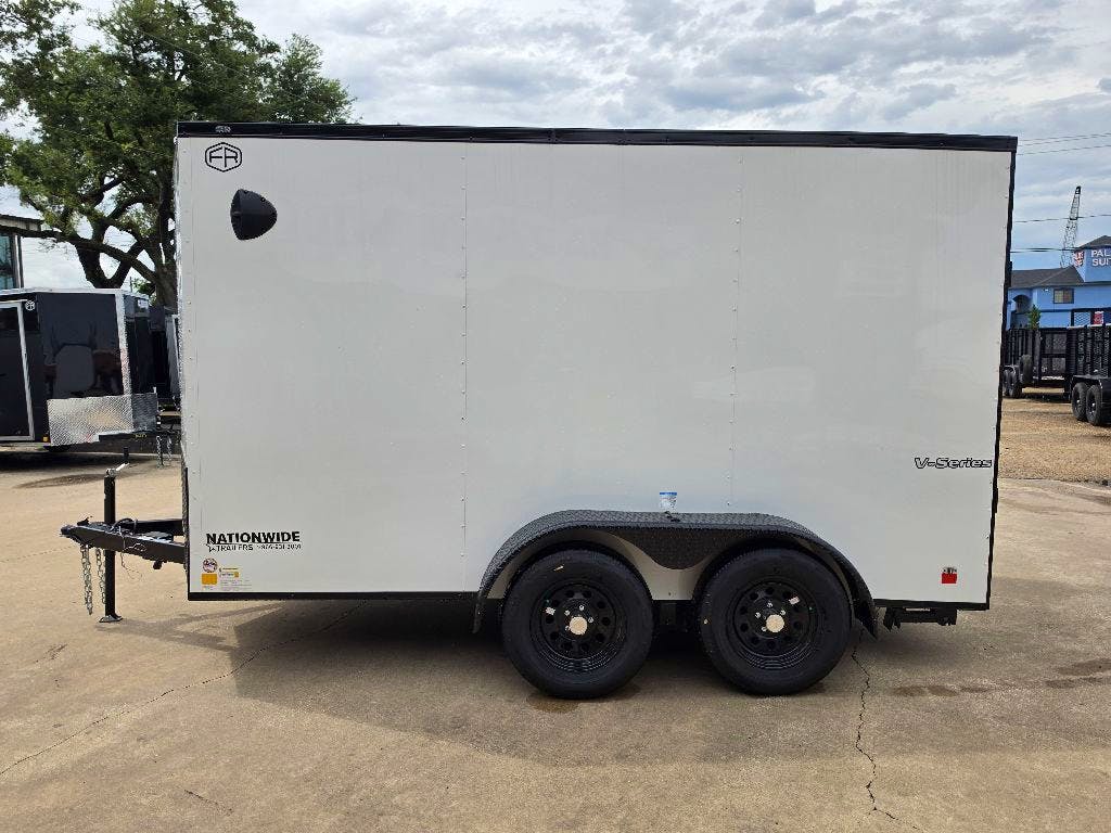 Continental Cargo 6'x12' Enclosed Cargo Trailer w/ Rear Ramp Door (V-Series) - Stock #90059 - Image 7 of 8