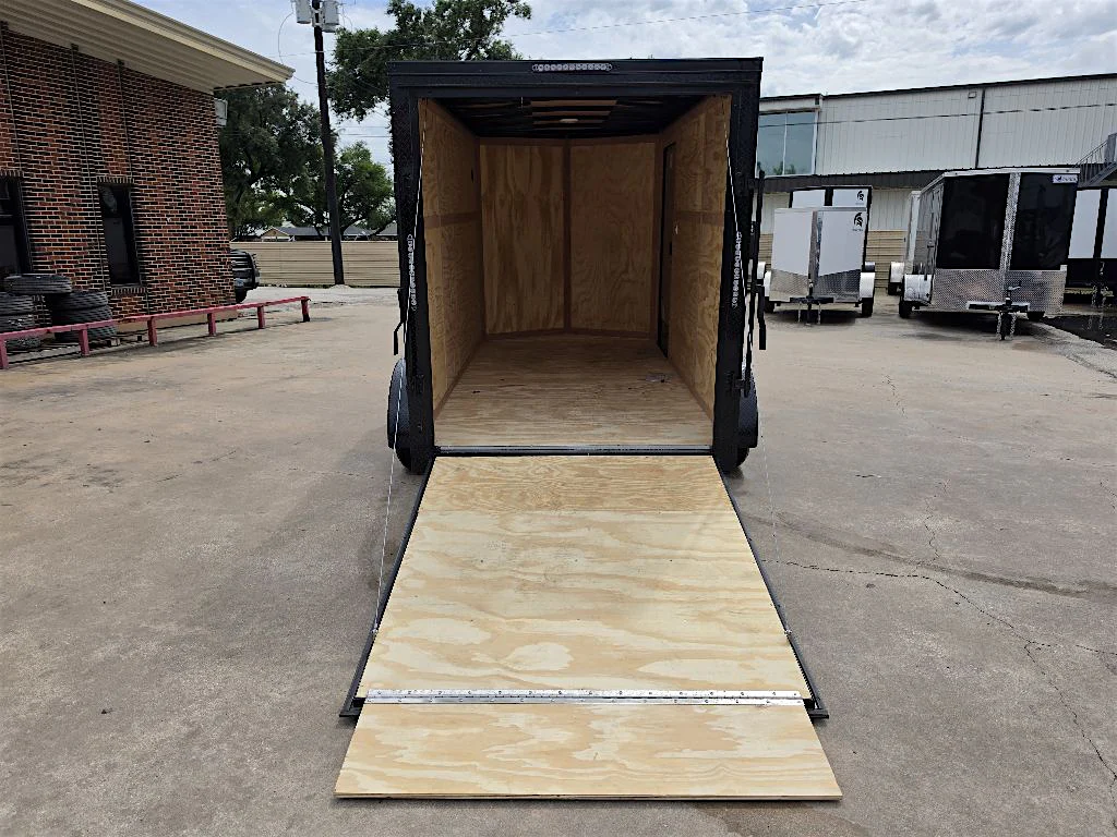 Continental Cargo 6'x12' Enclosed Cargo Trailer w/ Rear Ramp Door (V-Series) - Stock #90059 - Image 5 of 8 Continental Cargo 6'x12' Enclosed Cargo Trailer w/ Rear Ramp Door (V-Series) - Stock #90059 - Image 5 of 8