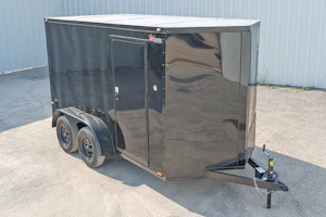 Spartan 6'x12' Enclosed Cargo Trailer w/ Rear Ramp Door (C2)