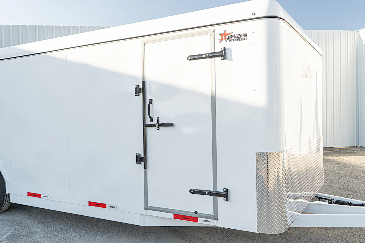 LoneStar 8.5'x24' 14k Steel Enclosed Cargo Trailer w/ Rear Ramp Door (C2) - Stock #90071 - Image 6 of 16 LoneStar 8.5'x24' 14k Steel Enclosed Cargo Trailer w/ Rear Ramp Door (C2) - Stock #90071 - Image 6 of 16