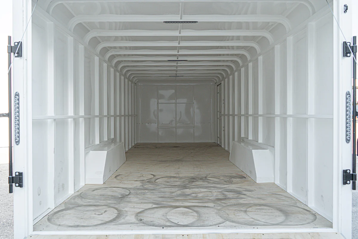 LoneStar 8.5'x24' 14k Steel Enclosed Cargo Trailer w/ Rear Ramp Door (C2) - Stock #90071 - Image 14 of 16 LoneStar 8.5'x24' 14k Steel Enclosed Cargo Trailer w/ Rear Ramp Door (C2) - Stock #90071 - Image 14 of 16