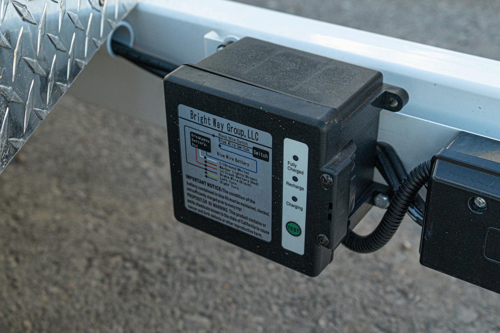 LoneStar 7.10'x24' 14k Steel Enclosed Cargo Trailer w/ Rear Ramp Door (C2) - Stock #90072 - Image 6 of 18