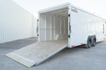 LoneStar 7.10'x24' 14k Steel Enclosed Cargo Trailer w/ Rear Ramp Door (C2) Stock #90072 - Thumbnail 14