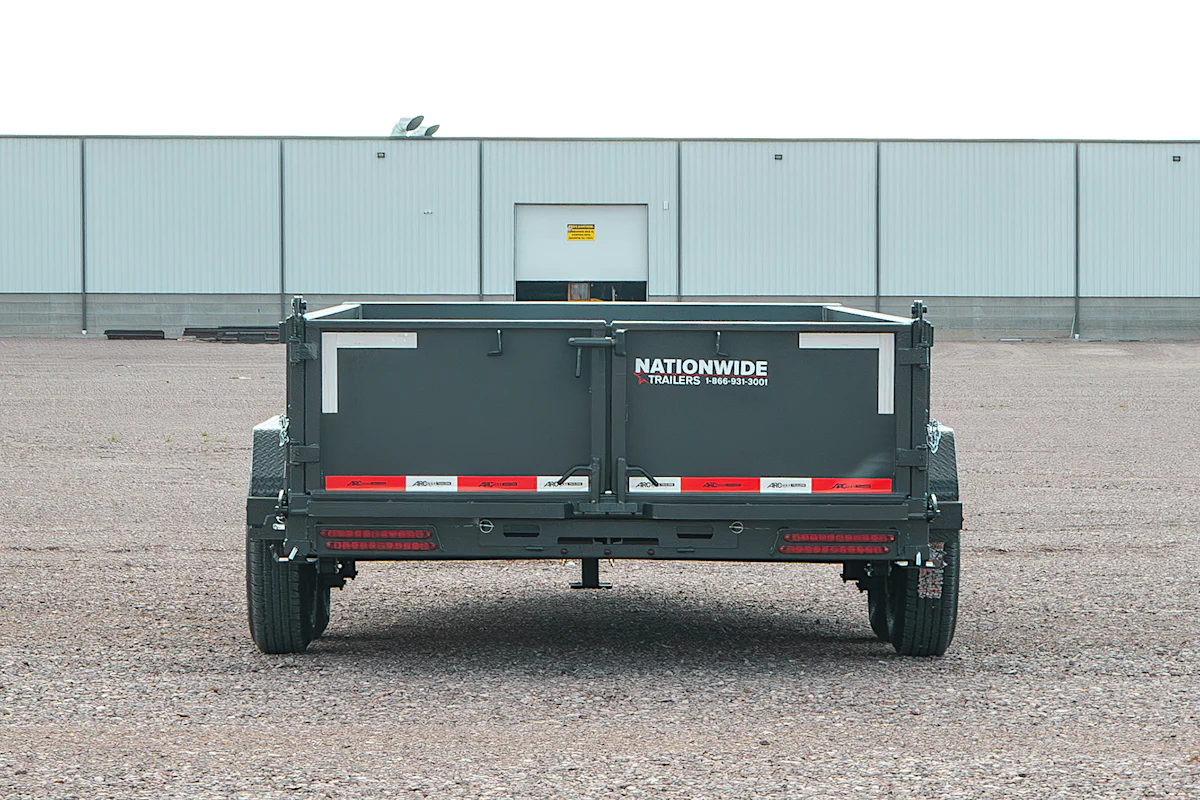 ARC Trailers 14'x83" Scissor Lift Dump w/ 2ft Sides (BDZ) - Stock #90080 - Image 4 of 12 ARC Trailers 14'x83" Scissor Lift Dump w/ 2ft Sides (BDZ) - Stock #90080 - Image 4 of 12