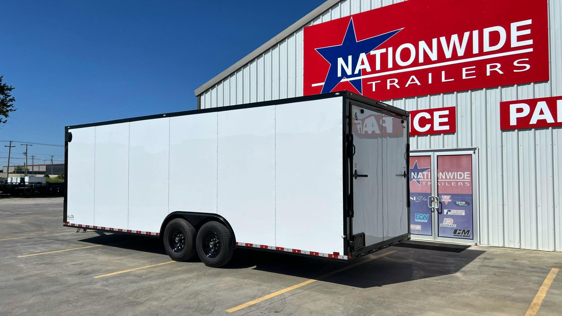 Spartan 8.5'x24' Enclosed Cargo Trailer w/ Rear Ramp Door (C2) - Stock #90082 - Image 3 of 6