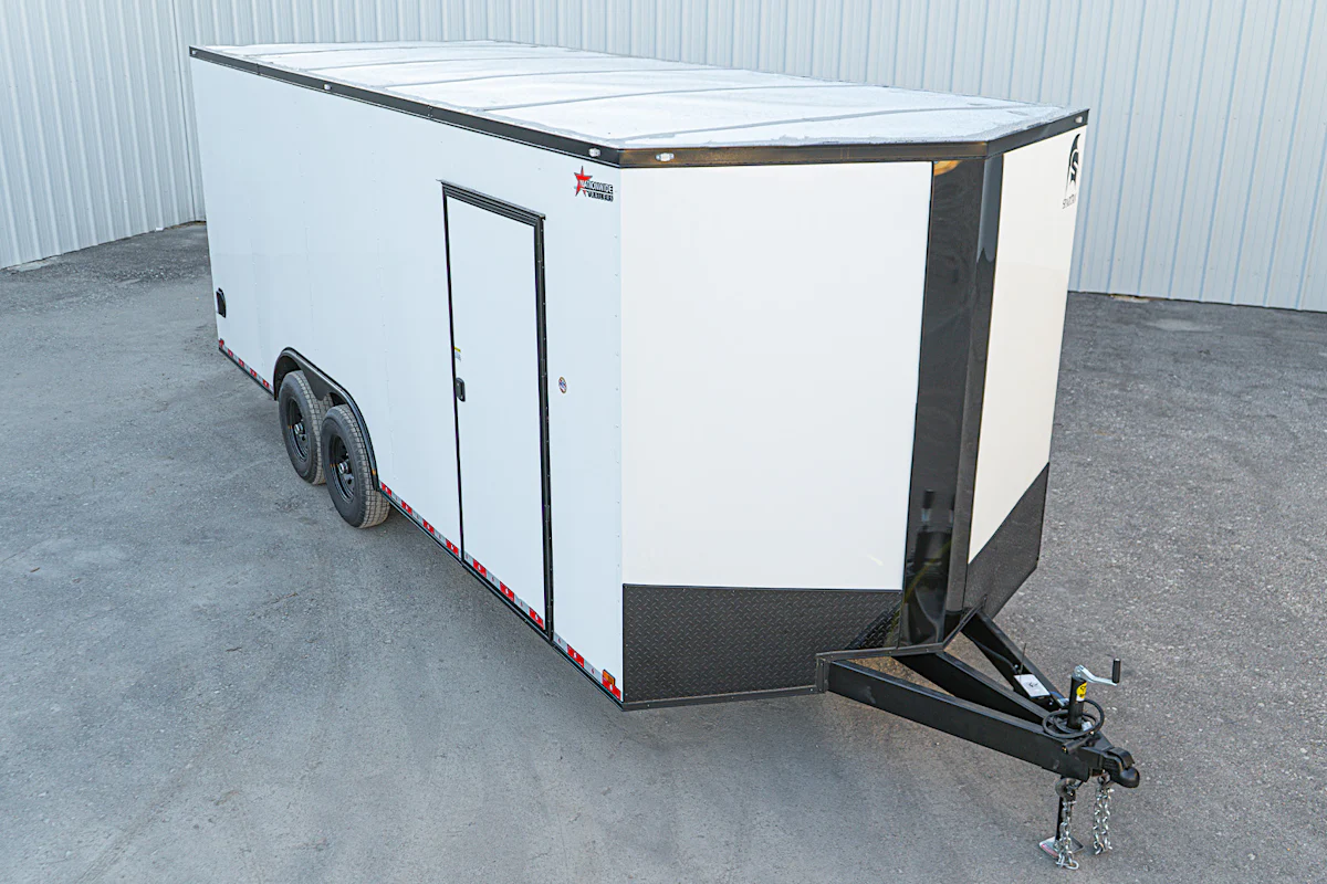 Spartan 8.5'x20' Enclosed Cargo Trailer w/ Rear Ramp Door (C2) - Stock #90083 - Image 4 of 19 Spartan 8.5'x20' Enclosed Cargo Trailer w/ Rear Ramp Door (C2) - Stock #90083 - Image 4 of 19