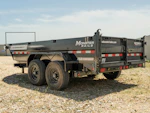 PJ Trailers 14'x83" Telescopic Dump Trailer w/ 2' Sides (DT) Stock #90085 - Thumbnail 5