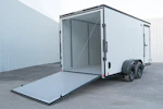 CellTech 7'x16' All-Steel Enclosed Cargo Trailer w/ Rear Ramp Door (C2) Stock #90110 - Thumbnail 6
