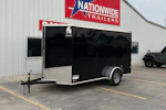 Spartan 6'x12' Enclosed Cargo Trailer w/ Rear Ramp Door (C1) Stock #90125 - Thumbnail 1