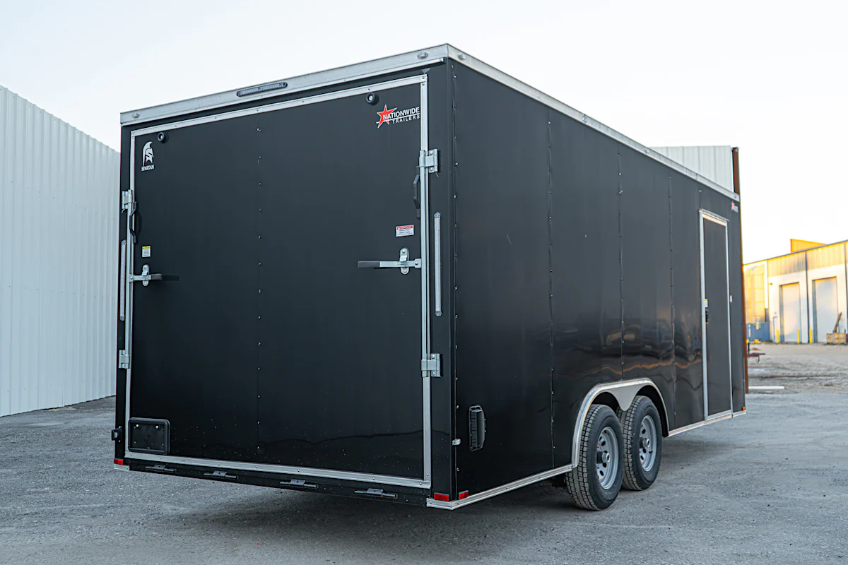 Spartan 8.5'x20' Enclosed Cargo Trailer w/ Rear Ramp Door (C2) - Stock #90127 - Image 8 of 10 Spartan 8.5'x20' Enclosed Cargo Trailer w/ Rear Ramp Door (C2) - Stock #90127 - Image 8 of 10