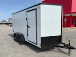 Continental Cargo 7'x14' Enclosed Cargo Trailer w/ Rear Ramp Door (V-series) Stock #90153 - Thumbnail 1