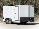 Continental Cargo 7'x16' Enclosed Cargo Trailer w/ Rear Ramp Doors (V-Series) Stock #90154 - Thumbnail 1