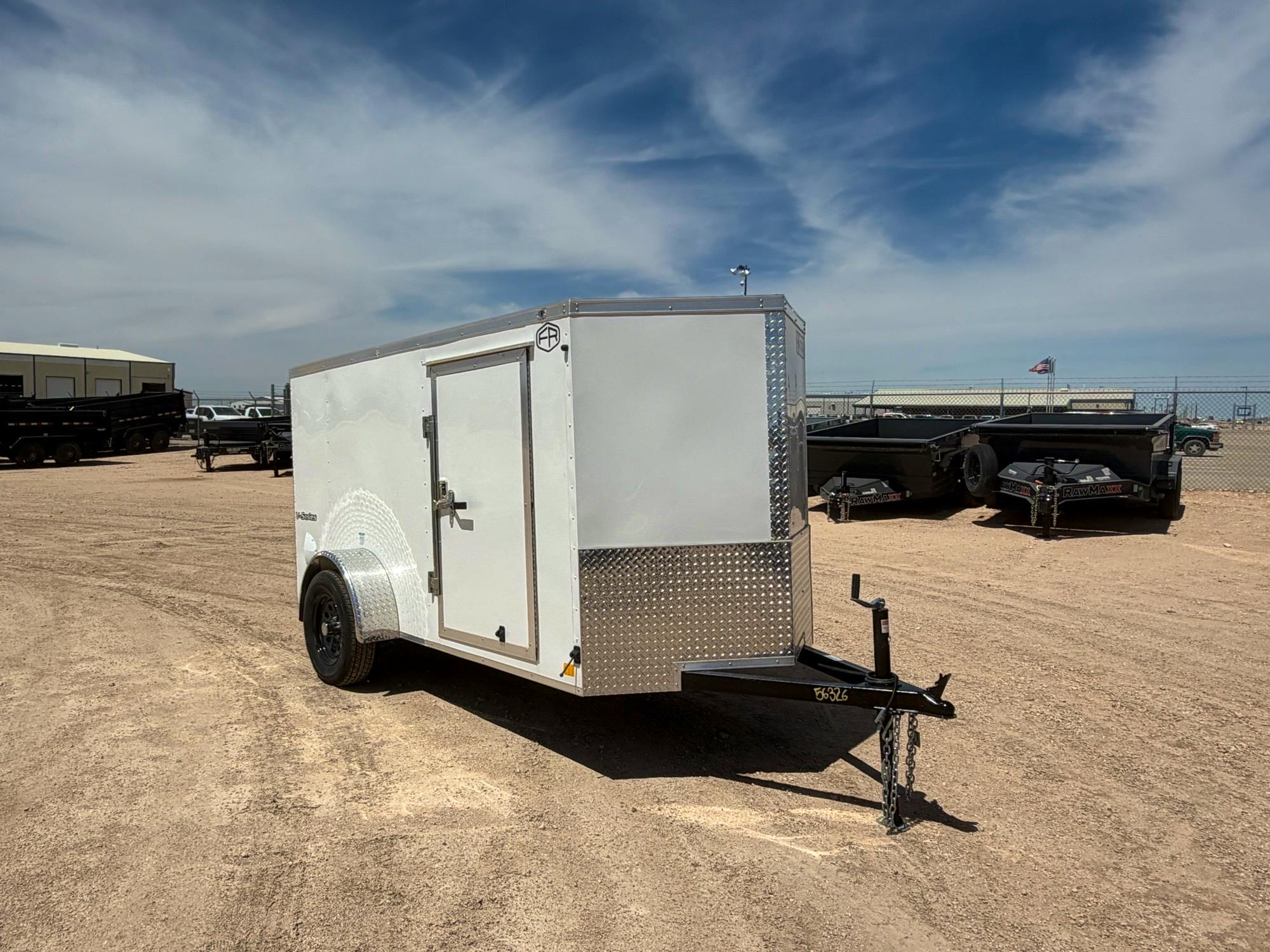 Continental Cargo V-Series 5' × 10' Enclosed Cargo Trailer