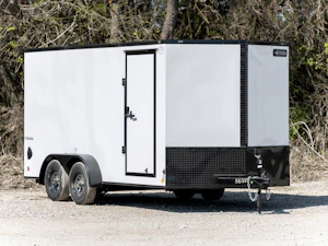 Continental Cargo 7'x16' Enclosed Cargo Trailer w/ Rear Ramp Doors (V-Series)