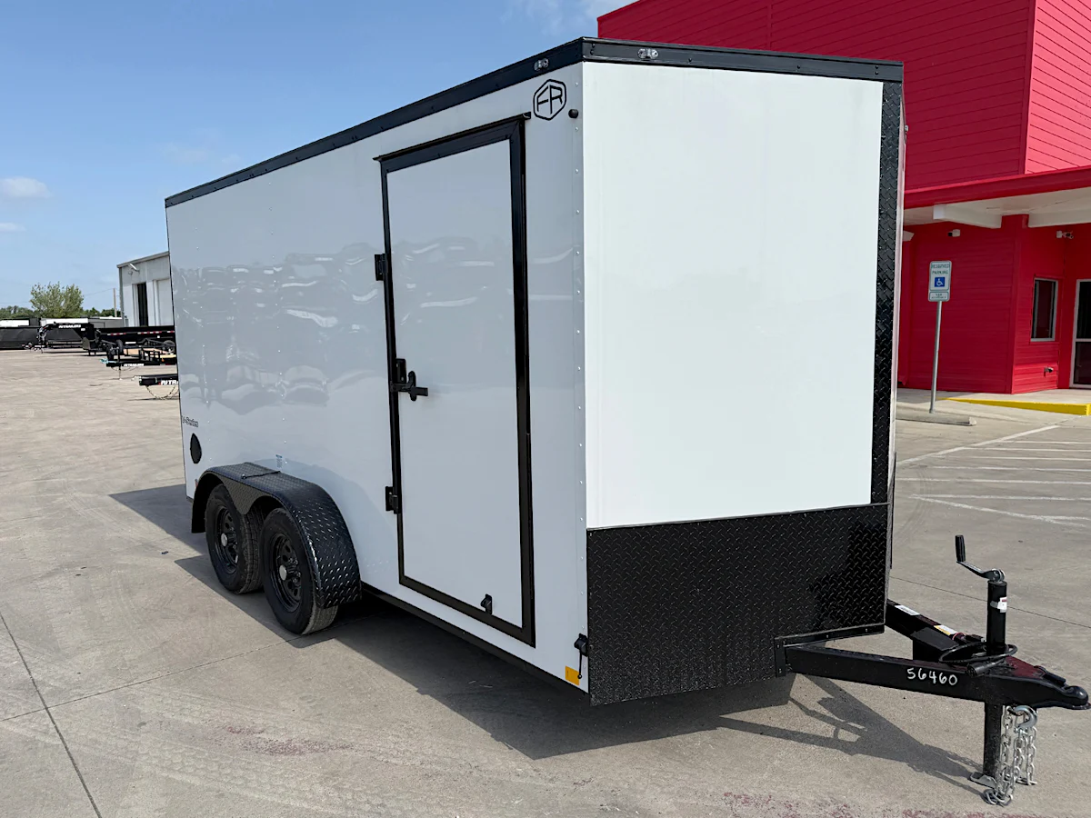 Continental Cargo 7'x14' Enclosed Cargo Trailer w/ Rear Ramp Door (V-series) - Stock #90176 - Image 1 of 10 Continental Cargo 7'x14' Enclosed Cargo Trailer w/ Rear Ramp Door (V-series) - Stock #90176 - Image 1 of 10