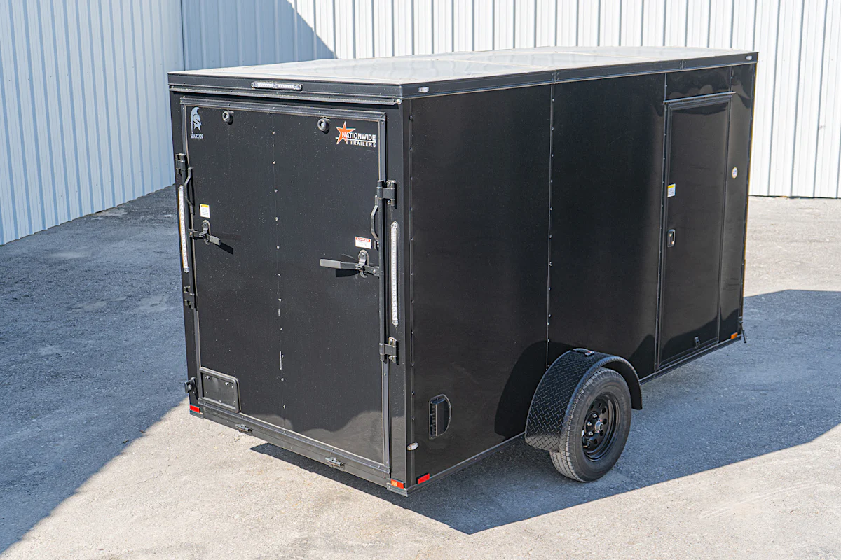 Spartan 6'x12' Enclosed Cargo Trailer w/ Rear Ramp Door (C1) - Stock #90178 - Image 12 of 18 Spartan 6'x12' Enclosed Cargo Trailer w/ Rear Ramp Door (C1) - Stock #90178 - Image 12 of 18