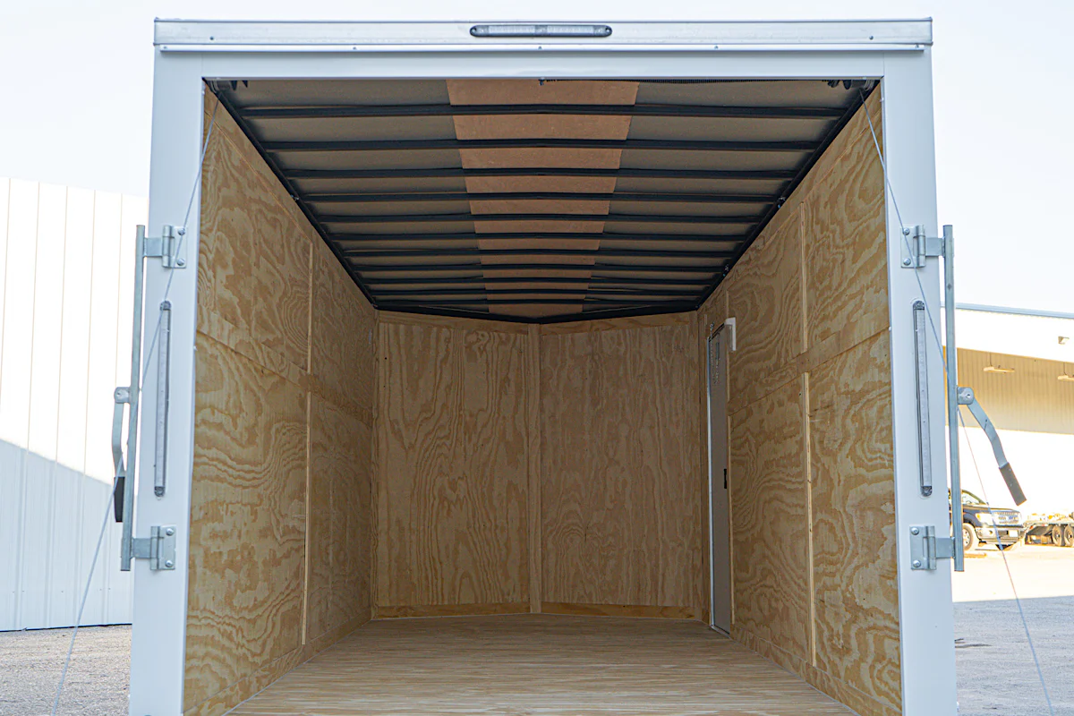 Spartan 7'x16' Enclosed Cargo Trailer w/ Rear Ramp Door (C2) - Stock #90200 - Image 16 of 19 Spartan 7'x16' Enclosed Cargo Trailer w/ Rear Ramp Door (C2) - Stock #90200 - Image 16 of 19