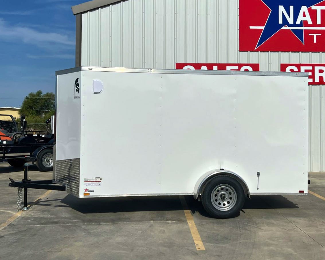 Spartan 6'x12' Enclosed Cargo Trailer w/ Rear Ramp Door (C1) - Stock #90212 - Image 3 of 6