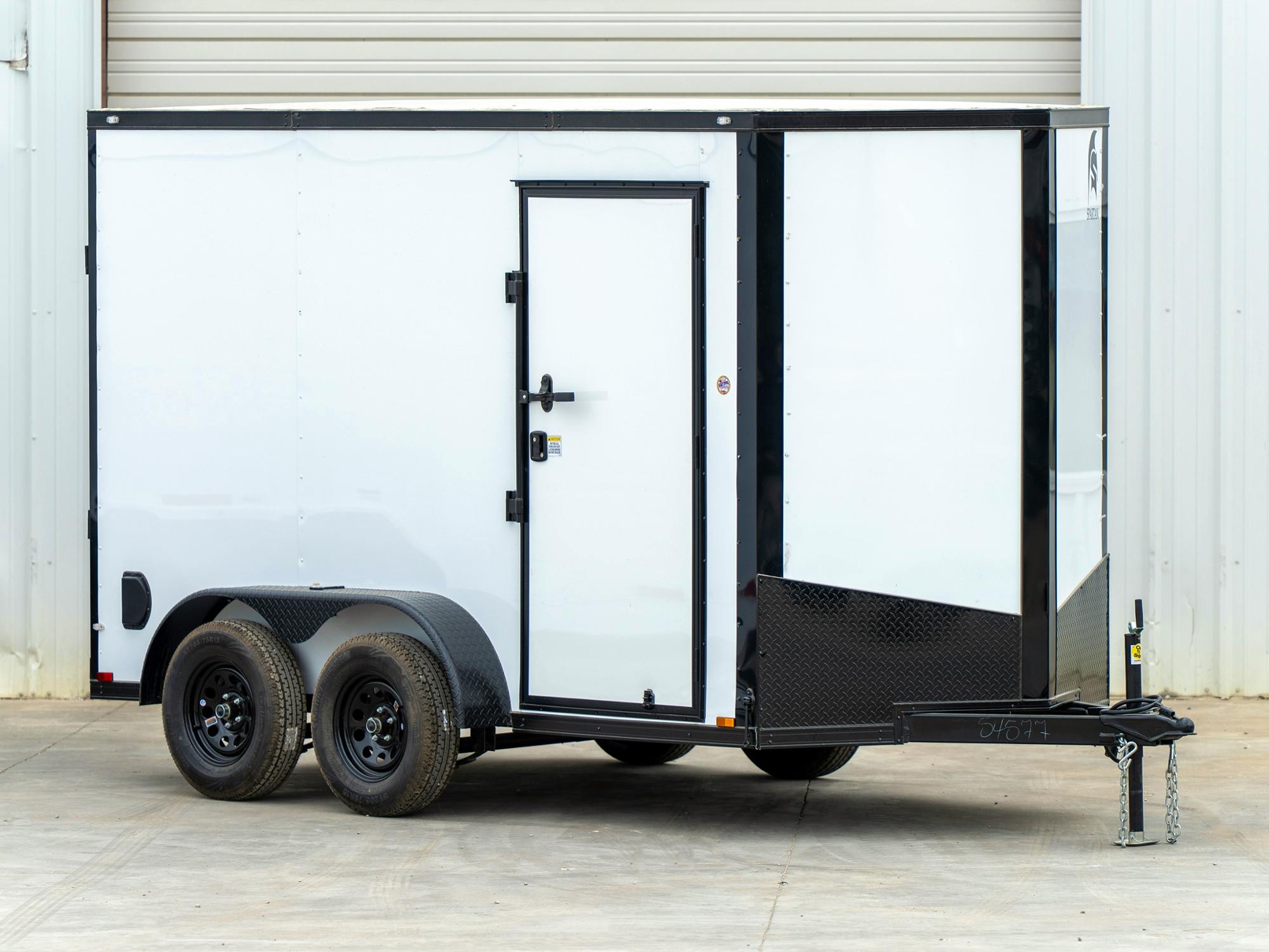 Spartan 6'x12' Enclosed Cargo Trailer w/ Rear Ramp Door (C2) - Stock #90214 - Image 1 of 4
