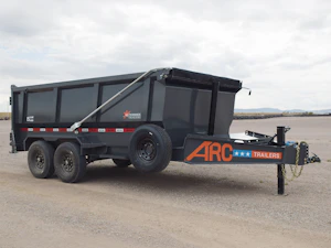 ARC Trailers 14'x83" Telescopic Dump Trailer w/ 4' Sides (BDT)